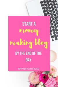 How to start a blog for beginners. A quick and easy guide to starting a money making blog.
