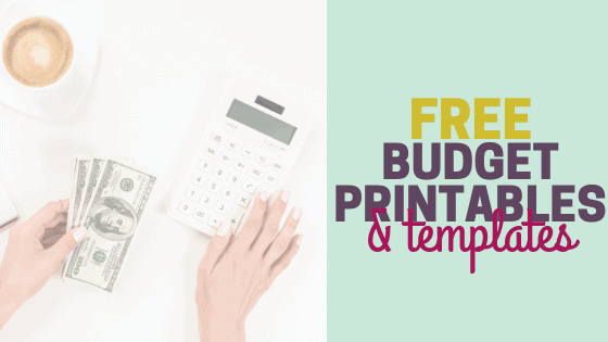 Free Budget Printables and Templates to Organize Your Life.