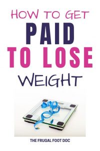 How to use Healthywage to get paid to lose weight. Tips to make money with this simple weight loss app. Easy work at home side hustle ideas to make money online from home. #workathome #sidehustle #makemoney #loseweight