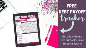 Debt Payoff Tracker Worksheet