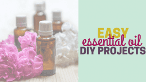 Easy essential oil diy projects