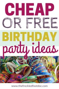 Living on a budget with kids | Free or cheap places to have a birthday party | Frugal living | Budgeting Tips | #frugalliving #partyideas #diy #budgeting
