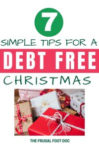 How to save money and prevent overspending during the holidays so you can have a debt free Christmas. Tips to stick to your Christmas budget so you can pay cash and prevent Christmas debt and money stress during the holiday season. #budgetingtips #christmas #budget #debtfree