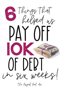 How to pay off large debt fast using Dave Ramsey's debt snowball. Debt payoff motivation and strategies when you have six figure debt. Our debt free journey update for June and July and how we paid off 10k of debt in only six weeks by making huge financial sacrifices and changes in our money management. #debtfree #debtpayoff #daveramsey #debtsnowball