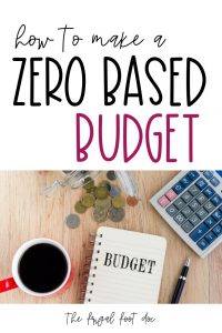 How to make a zero based budget. Budgeting tips for beginners learning to manage their money and pay off debt. Tips and budgeting printables to help create a zero based budget that works for your family. #budget #budgeting #daveramsey