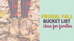 Fall bucket list ideas for families