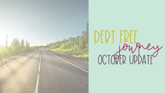 October debt free journey update