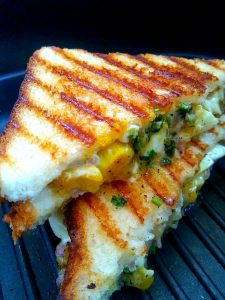 Grilled Cheese Dinner Idea