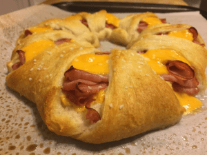 Ham and Cheese Crescent Roll