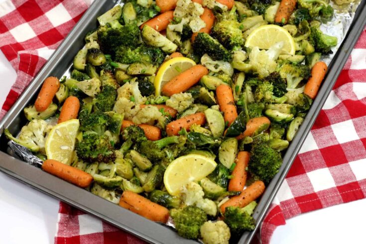 Image for Keto Sheet Pan Vegetables Recipe
