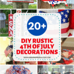 DIY Rustic Fourth of July Decorations