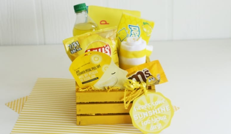 DIY-Yellow-Gift-Basket-Featured-Image