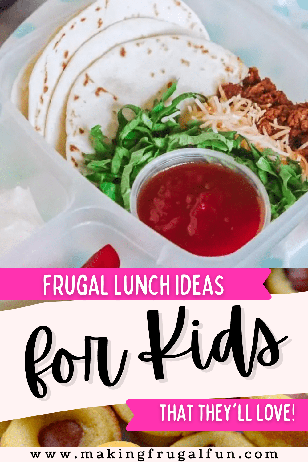 homemade lunch ideas for kids