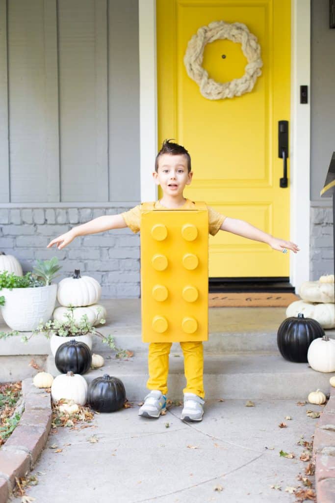 Lego costume for kids