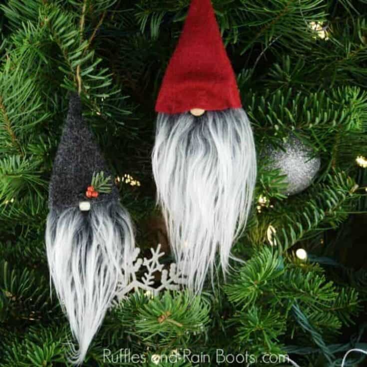 Image for Christmas Gnome Ornaments – A Quick, Adorable Craft