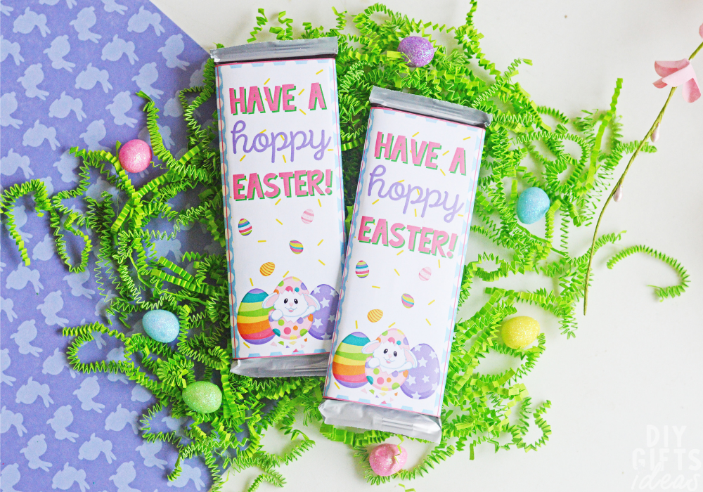 Easter Candy Bar Labels pin 