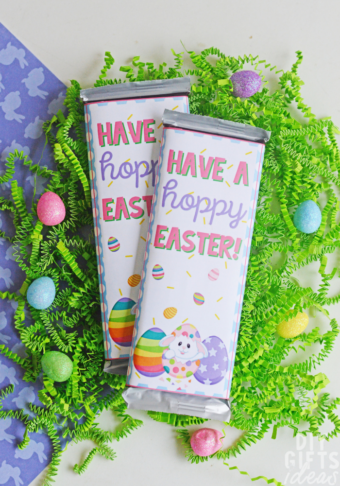 Easter Candy Bar Labels pin