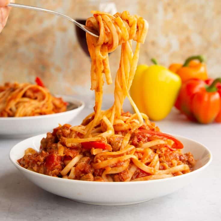 Image for One Pot Vegan Bolognese