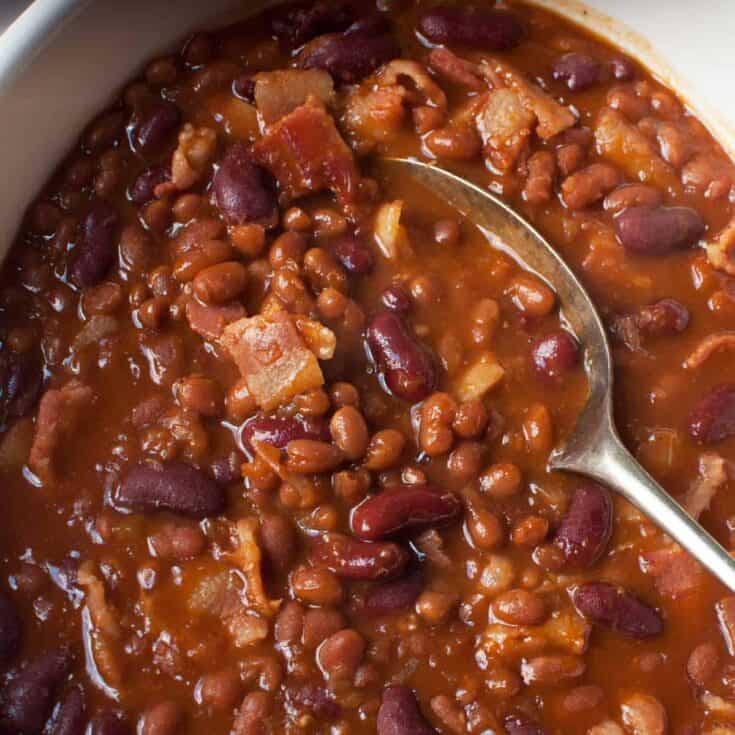 Image for Dr Pepper Baked Beans Recipe {crockpot or oven}