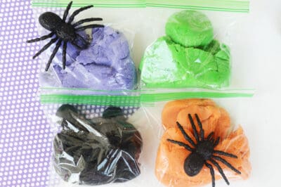 how to store halloween play dough