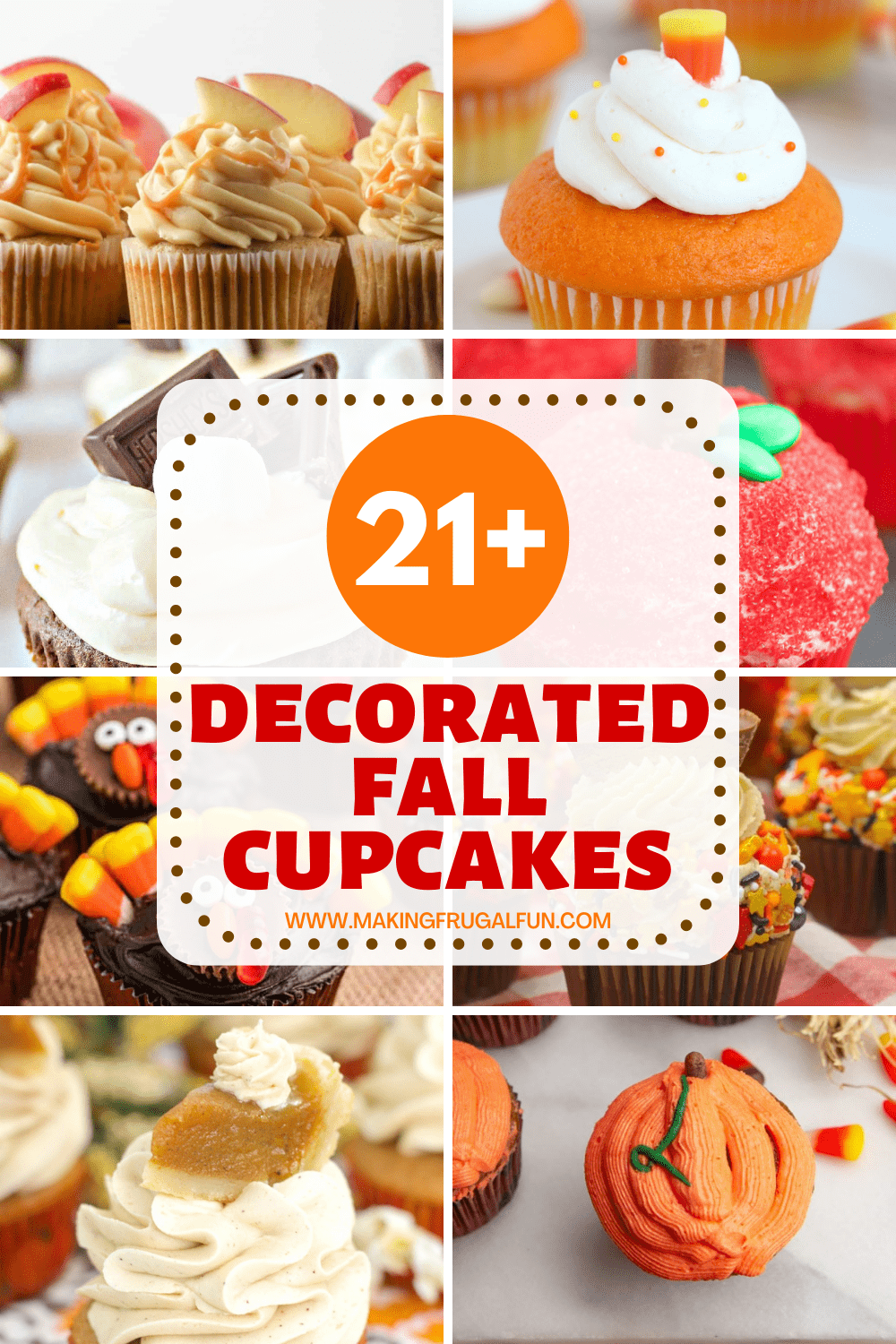 fall cupcake decorating ideas