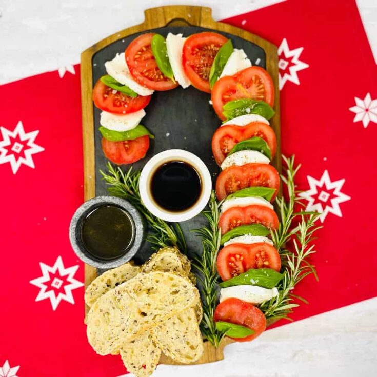 Image for Christmas Caprese Salad