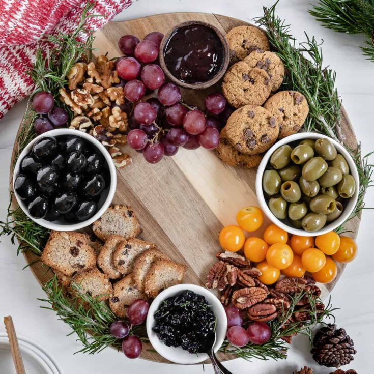 Image for Christmas Wreath Charcuterie Board