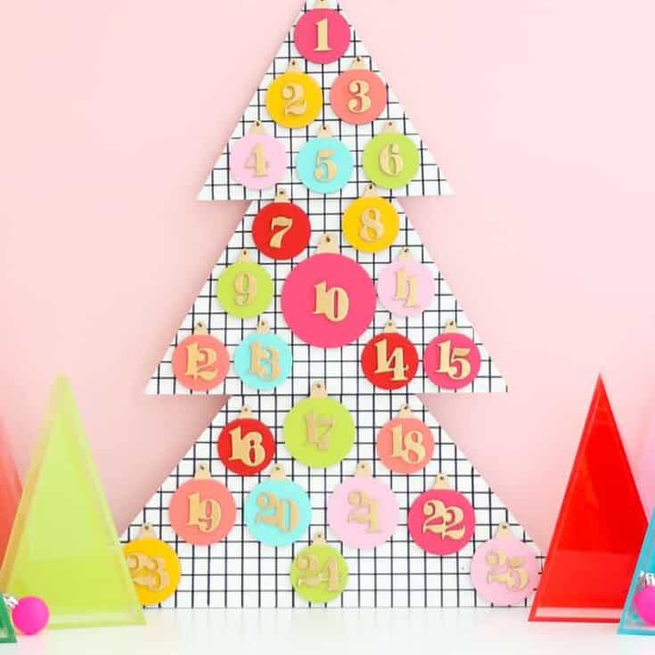 Image for DIY Modern Tree Advent Calendar