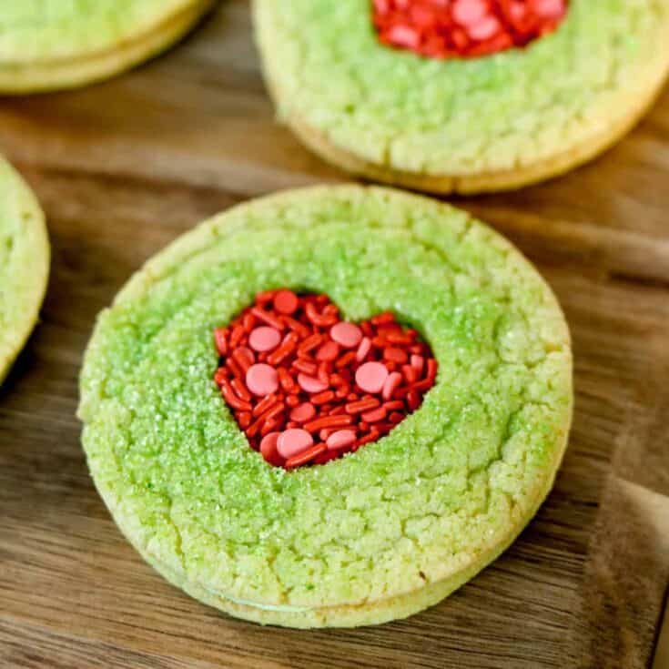 Image for Easy Grinch Sugar Cookies