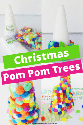 Pom Pom Christmas Trees
