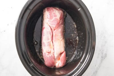 Pork Tenderloin in a slow cooker