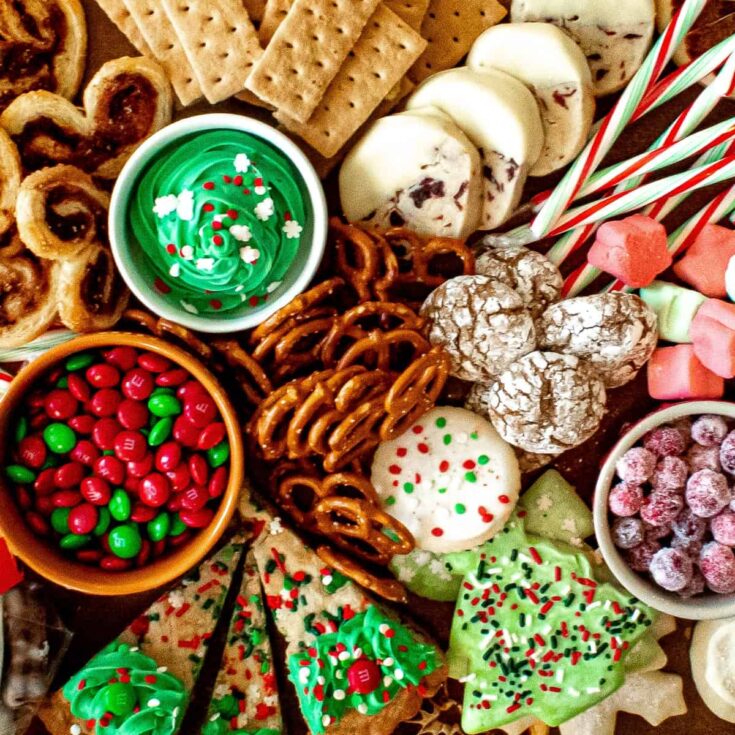 Image for Christmas Dessert Charcuterie Board Idea