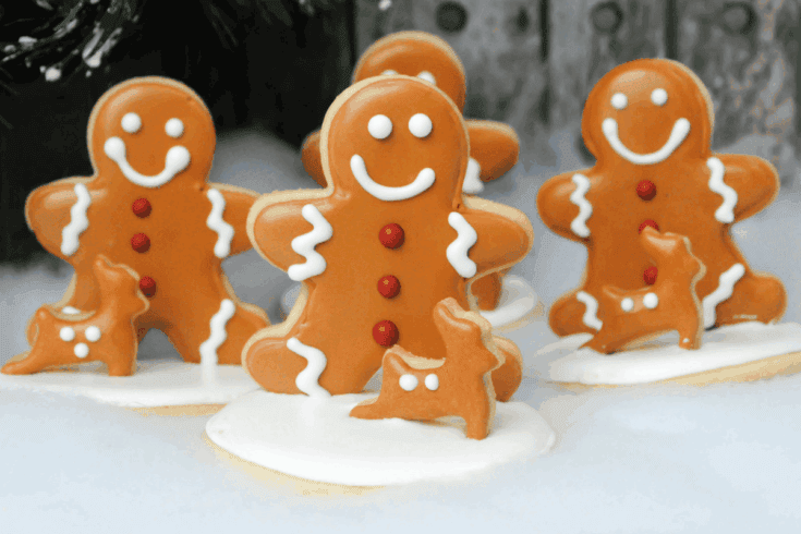 Image for 3D Standing Gingerbread Men Sugar Cookies