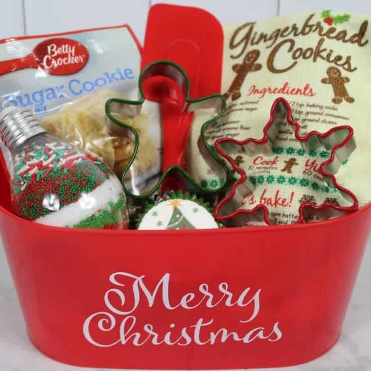 Image for Christmas Baking Themed Gift Basket