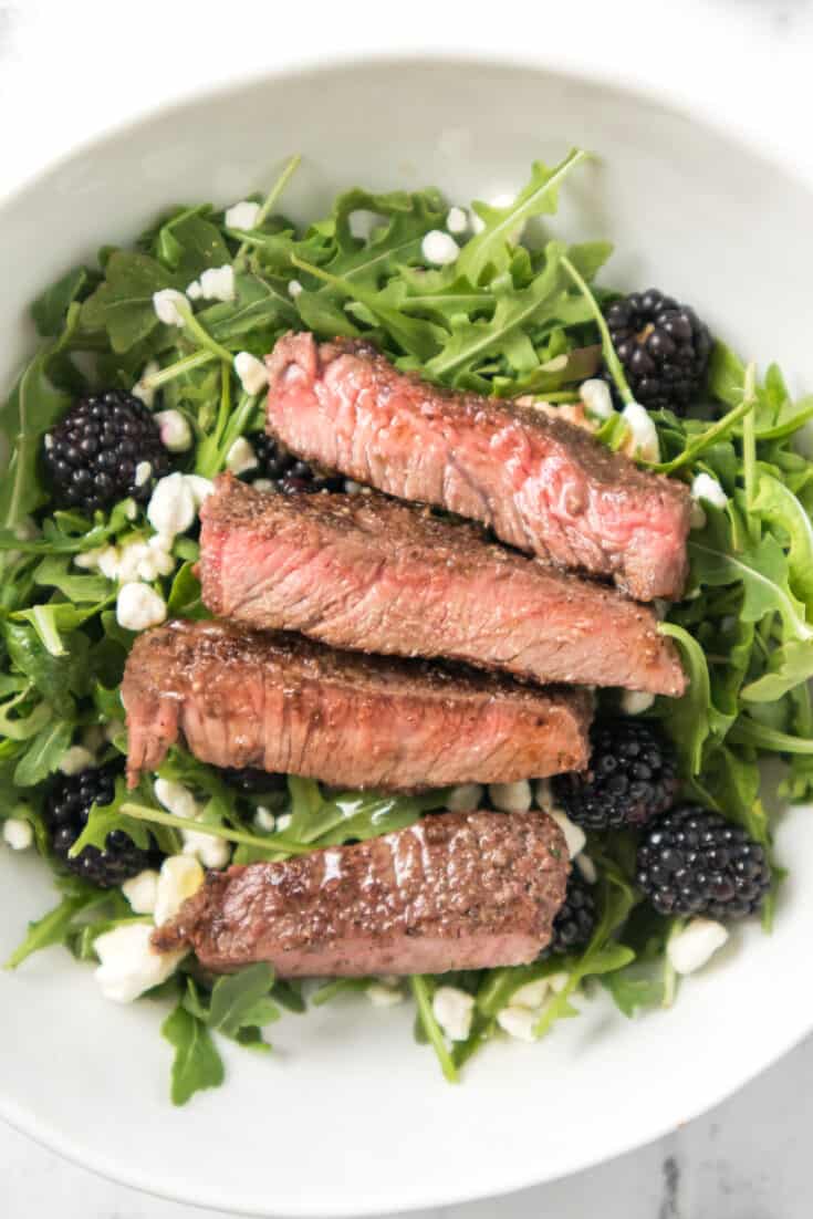 Blackberry Steak Salad