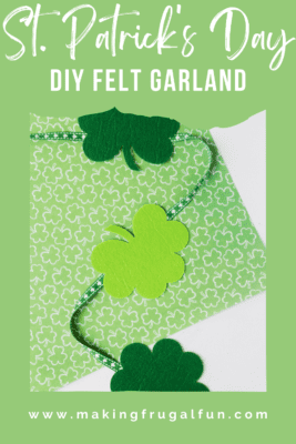 DIY St. Patrick's Day Felt Garland