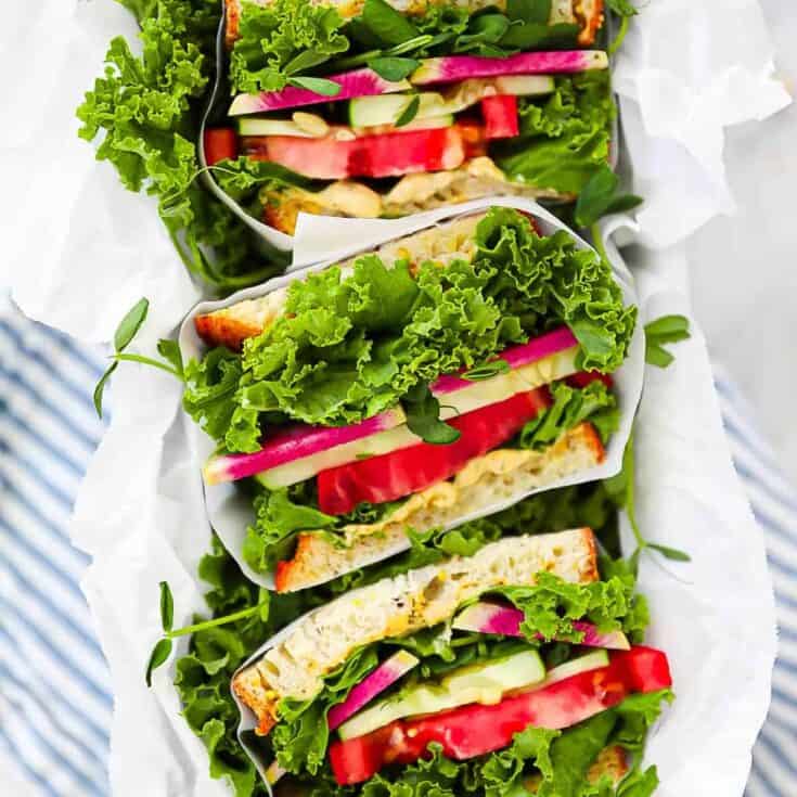 Image for Veggie Sandwich - Planted in the Kitchen