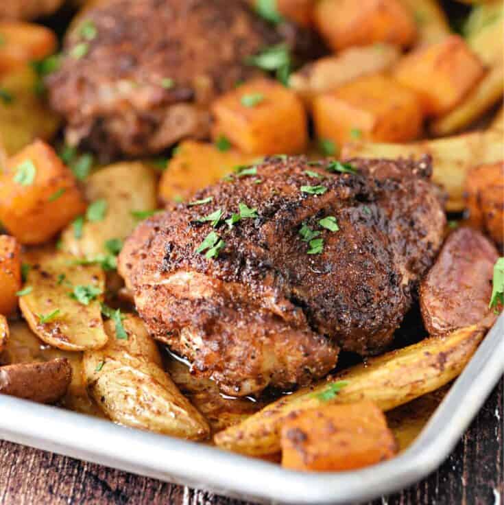 Image for Autumn Sheet Pan Chicken Dinner