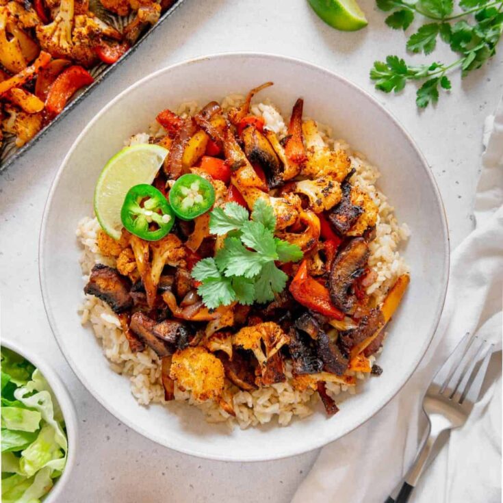Image for Vegan Fajita Bowl