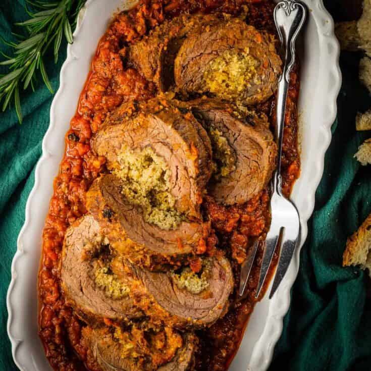Image for Italian Beef Braciole Recipe
