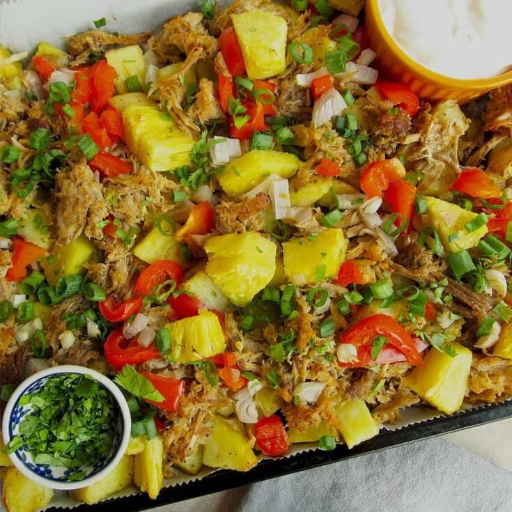 Image for Pineapple Pork and Potato Sheet Pan Dinner – Fit Mama Real Food