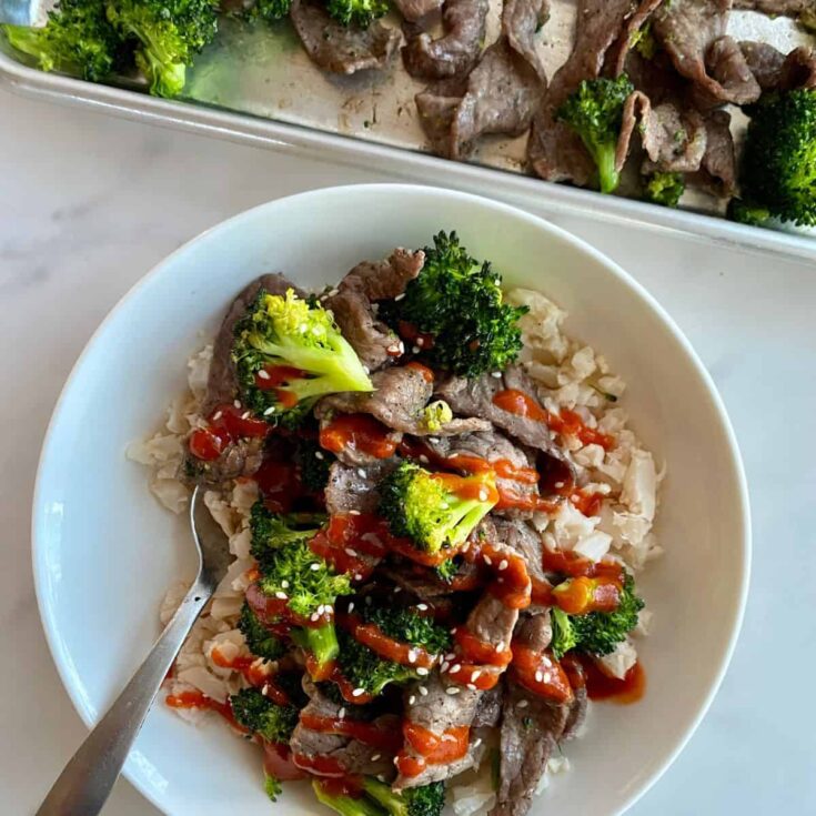 Image for Sheet Pan Beef and Broccoli