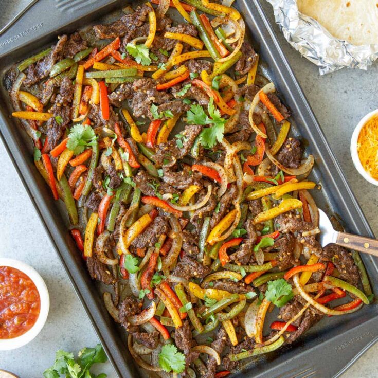Image for Sheet Pan Steak Fajitas