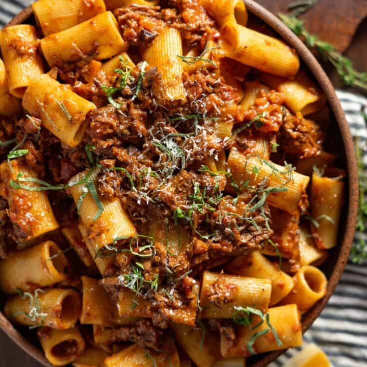 Image for Short Rib Ragu with Rigatoni
