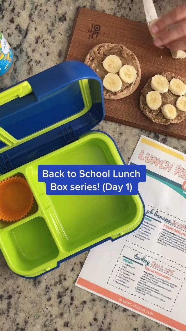 Back to school lunch box ideas series day one! Follow along and grab my kid friendly breakfast and lunch plan for 60 easy ideas! #backtoschool #lunchbox #lunchideas #lunchboxideas #mealplanning